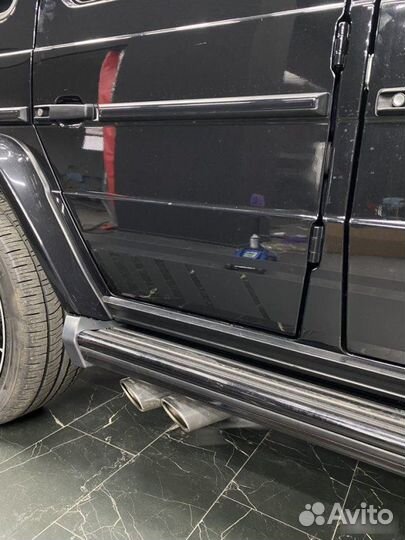 Насадки на выхлоп стиль G63 Mercedes G-class W463