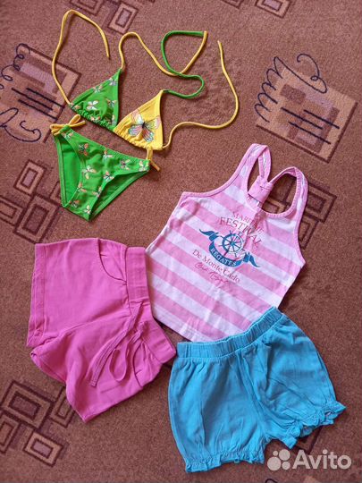 Пакет одежды для девочки 110 см