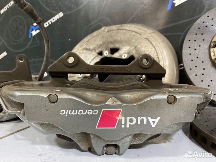 Комплект керамических тормозов Audi S8 D3 BSM 2007