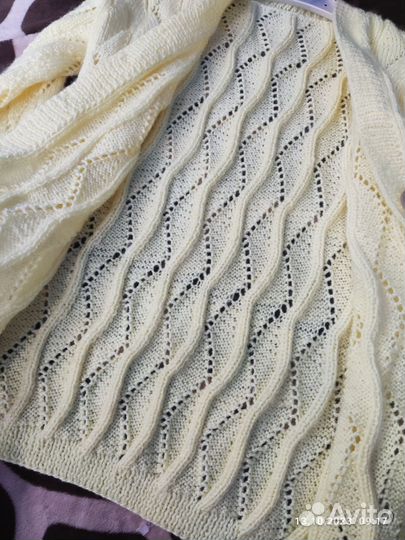 Кардиган вязаный детский ручная работа