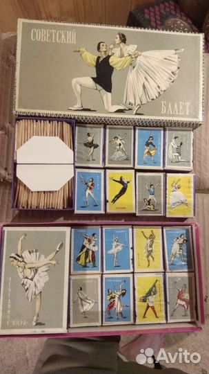 Спички сувенирные коллекционные, 6 наборов