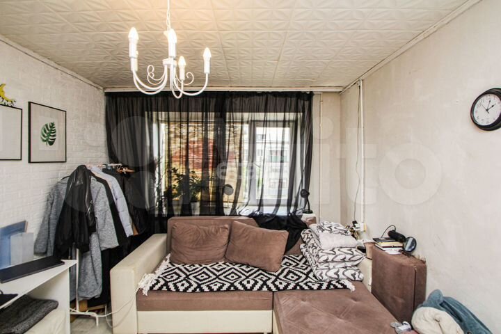 Комната 17,9 м² в 1-к., 4/5 эт.