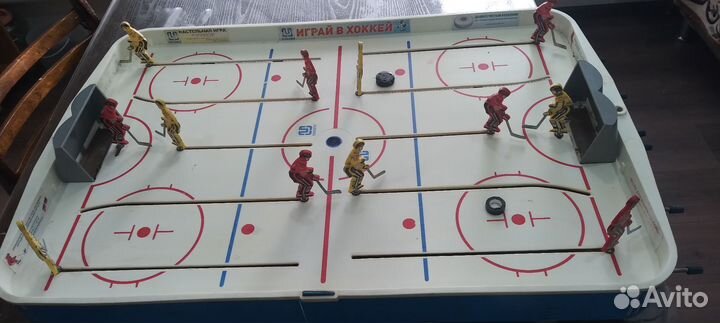 Настольная игра хоккей производства луч