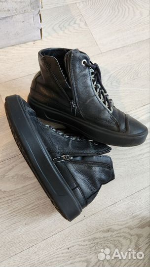 Ботинки кеды ecco демисезонные