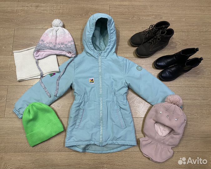 Вещи пакетом на девочку 128 134