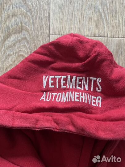 Худи Vetements MTB May The Bridges