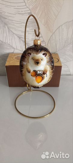 Ёлочная игрушка. Еж