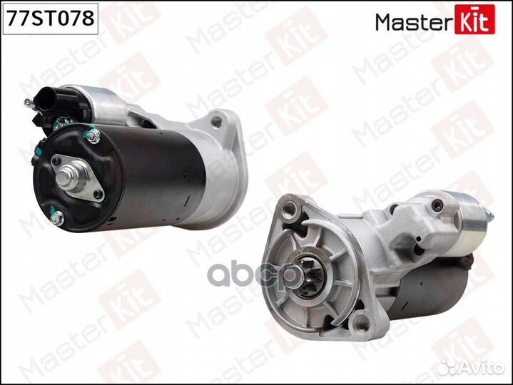 77ST078 Стартер VW crafter 06-13 2kw (2kw) 77ST078