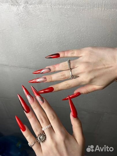 Наращивание ногтей все включено