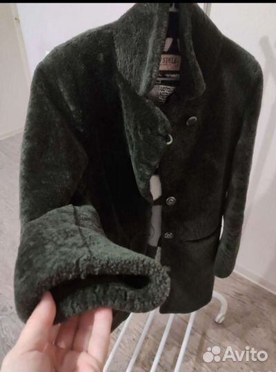 Шуба из стриженой овчины