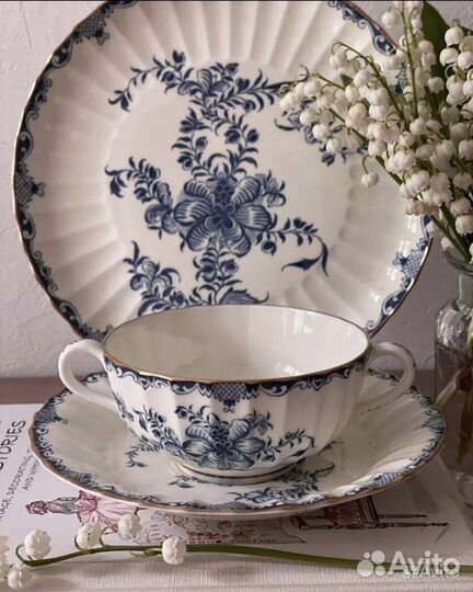 Винтажная посуда Mansfield от Royal Worcester