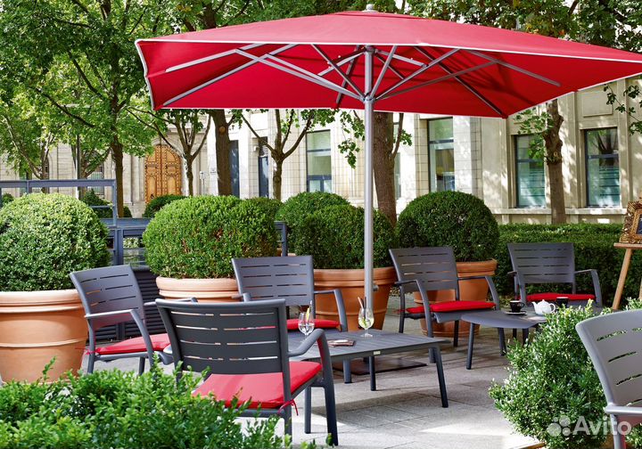 Зонт летний от солнца и дождя садовый