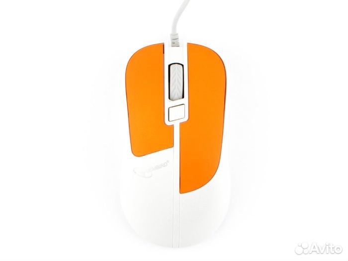Мышь Gembird MOP-410-O оранжевый USB