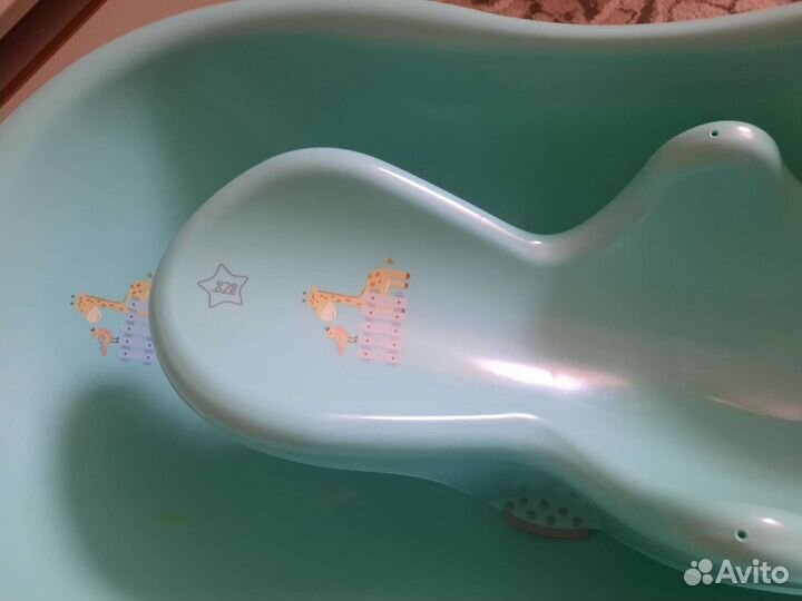 Ванночка и горка для купания