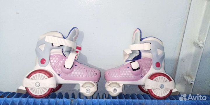 Детские ролики и защита