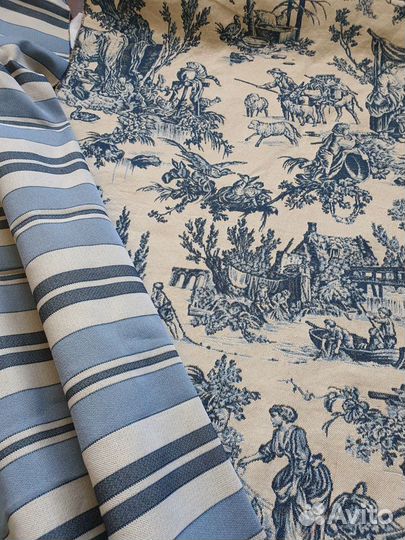 Ткань гобеленовая Туаль де жуи