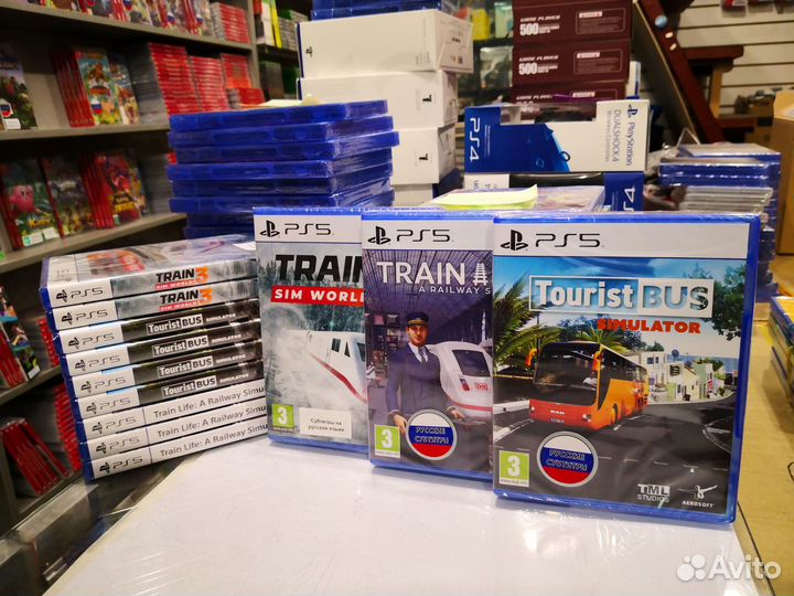 Farming Simulator, Bus, Metro, Train PS, Xbox, NS