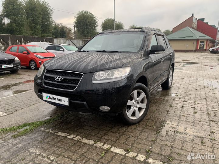 Hyundai Santa Fe 2.2 AT, 2008, 258 234 км