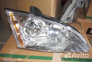 Фара правая ford focus II 2005-2007 chrome