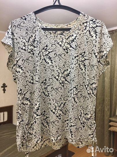 Блузк как новая, размер 56