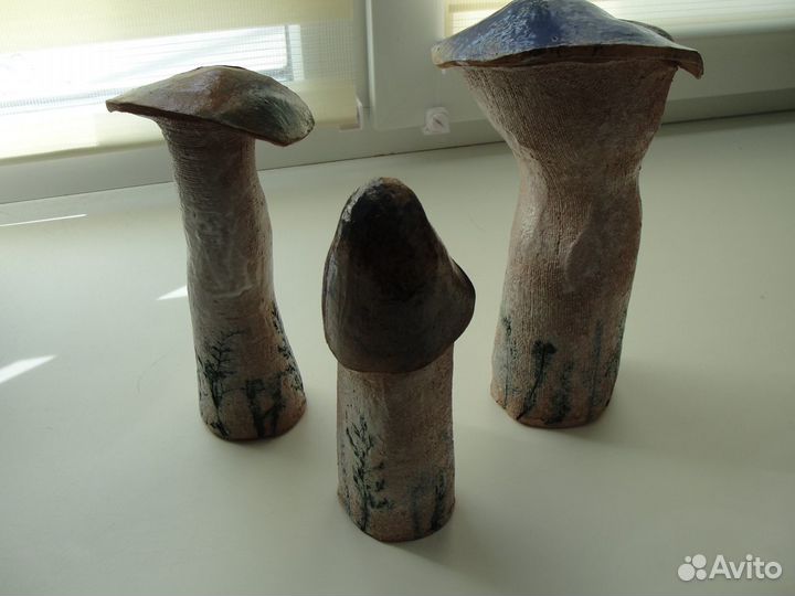 Декоративные вазы.Грибы