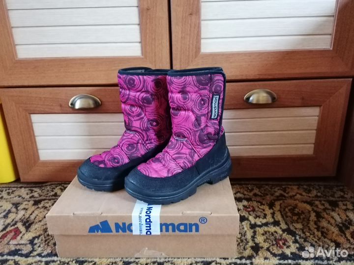 Сапоги зимние для девочки Нордман 33
