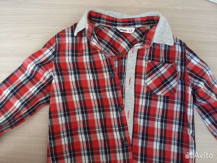 Рубашка 2-4 года