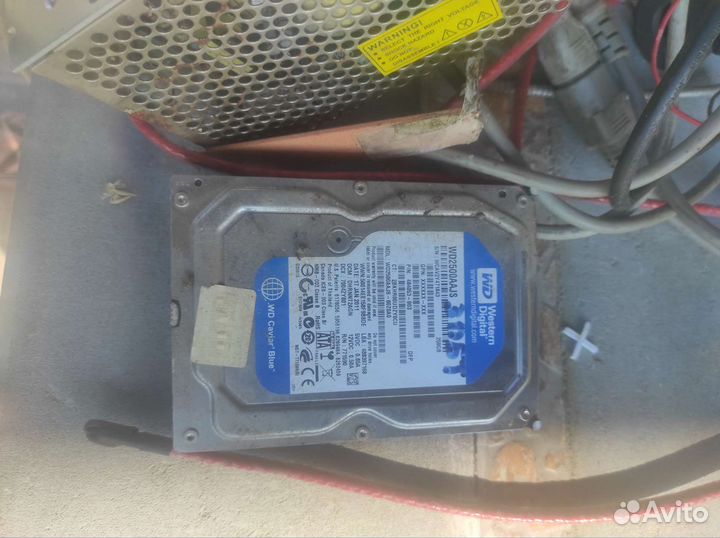 Блок питания. Жёсткий диск