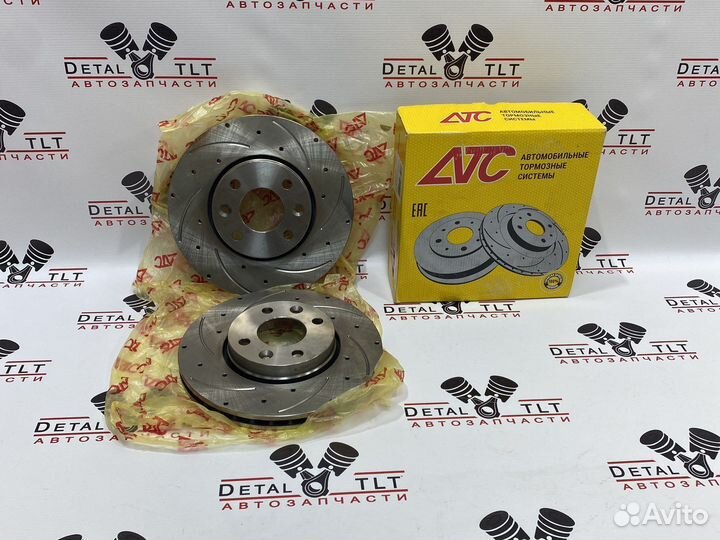 Диски тормозные передние Веста Ларгус xray