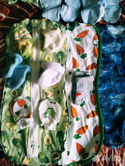 Вещи пакетом на мальчика 56 см