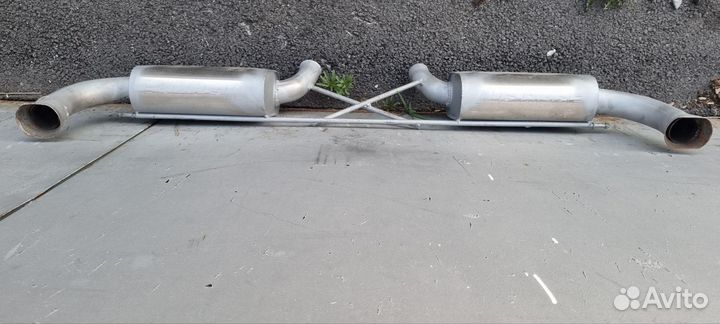 Глушитель MG-race овальный