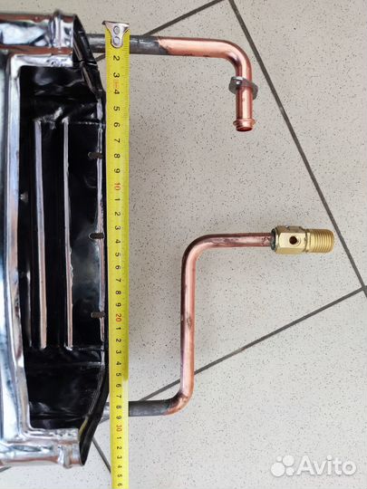 Теплообменник(радиатор) для колоноки Vektor, Orion