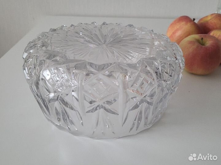 Ваза хрустальная большая СССР