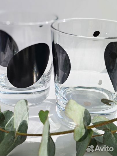 Новые стаканы IKEA godis mix стеклянные
