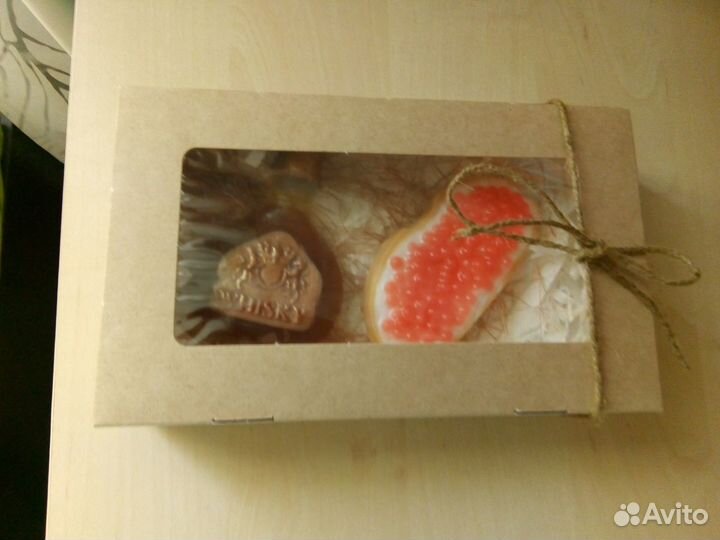 Мужской букет из мыла