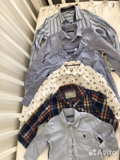 Новые рубашки и пиджак 86-140 HM next mayoral