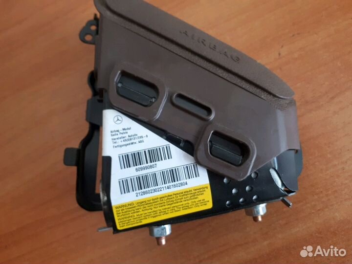 Подушка безопасности на мерседес 212