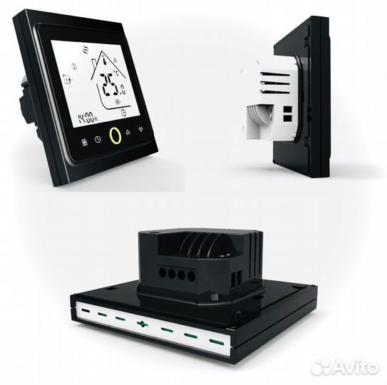 Умный терморегулятор для водяного теплого полаWiFi