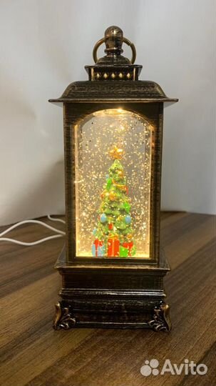 Новогодний музыкальный фонарь