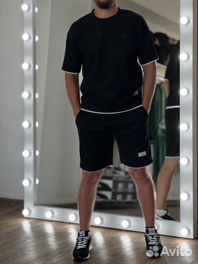 Костюм шорты+футболка S-2XL(46-54)
