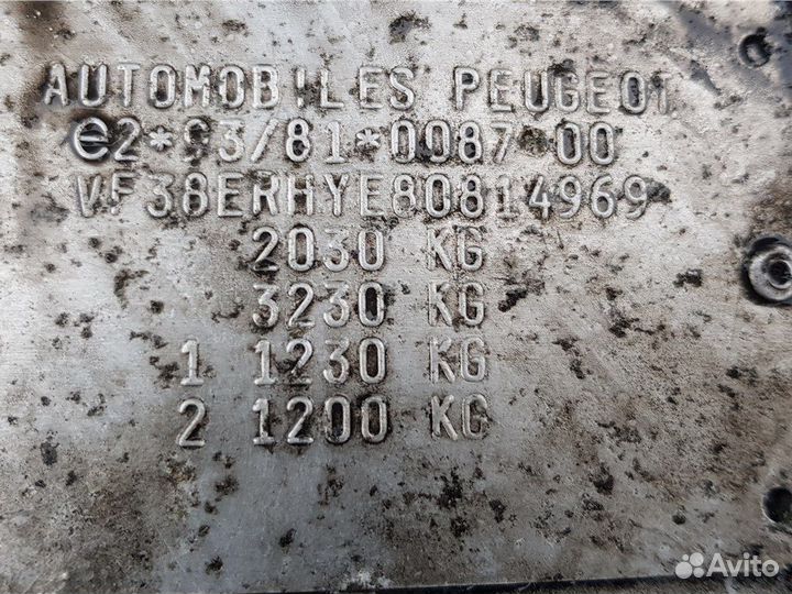 Разбор на запчасти Peugeot 406