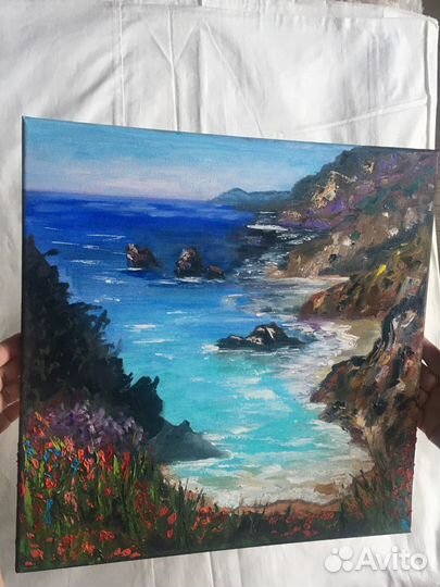 Картина маслом на холсте пейзаж