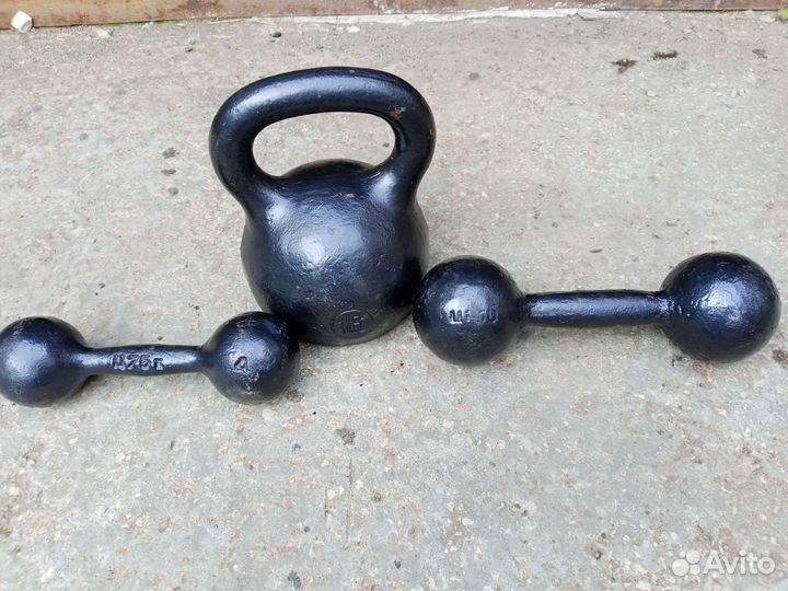 Штанги и гантели бу