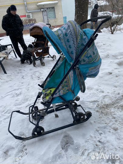 Коляска санки