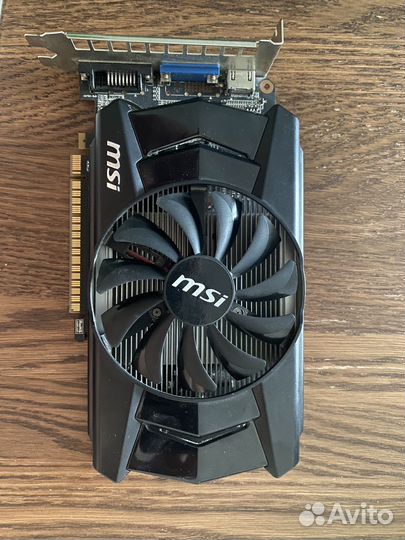 Видеокарта Msi gtx 750ti 2gb