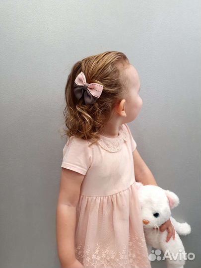 Бант заколка для девушки девочки