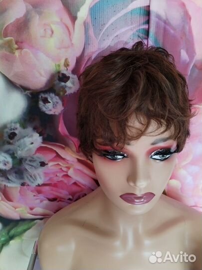 Парик из натуральных волос новый