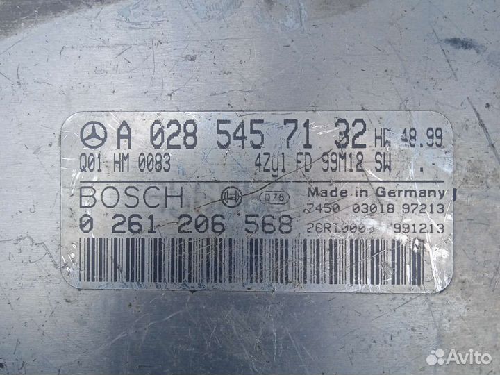 Эбу Мозги Mercedes Benz W202