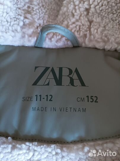 Парка детская утеплëнная zara