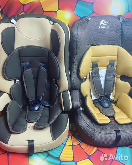 Детское автокресло 9 до 36 кг,0-18 и 0-25 кг